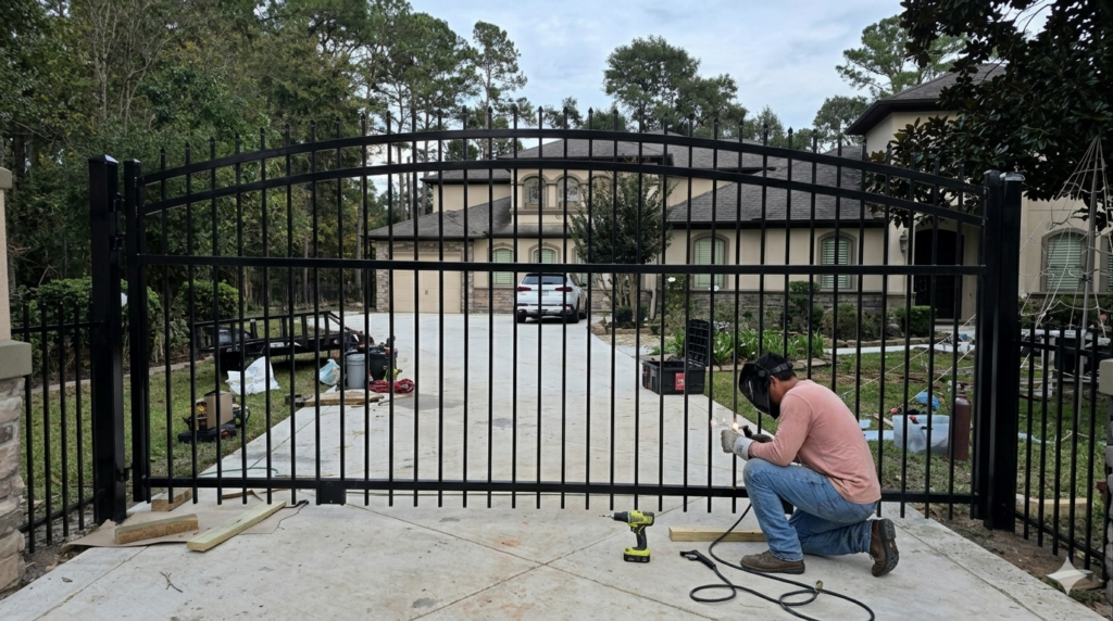 Custom Metal Gates & Fences in Texas